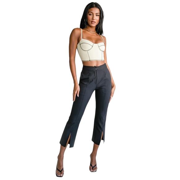 NWT Princess Polly Leilani Top - Beige - US 4 - Picture 13 of 13